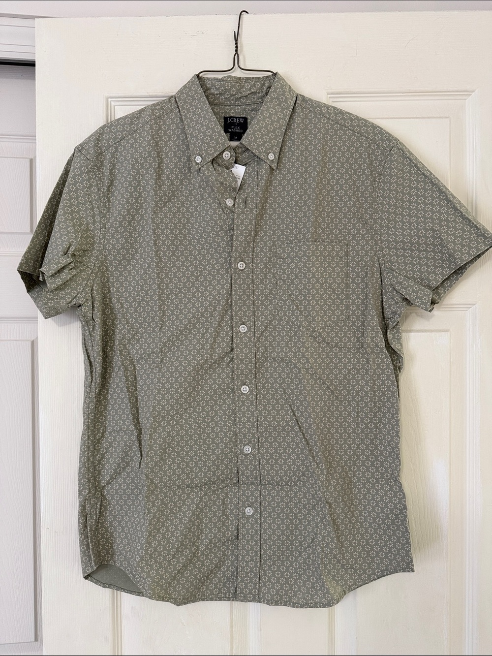 JCrew short sleeved button down shirt